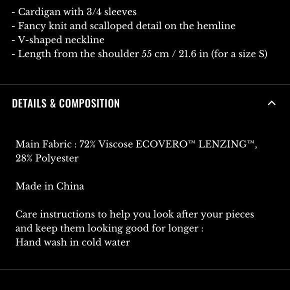 Sezane jumper NWT - Picture 5 of 5